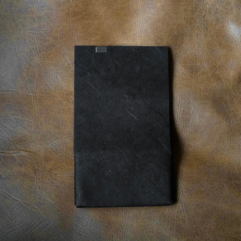 [Limited period]shosa / Card case black Japanese paper x red