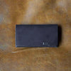 [Limited period]shosa / Card case Indigo dyed denim x navy