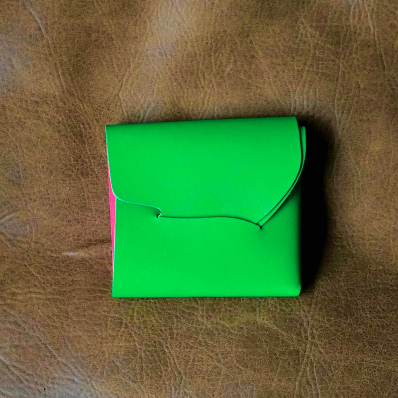 [Limited period]shosa / CP Wallet 3.5 Neon Green x Pink