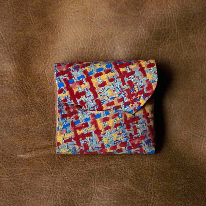 [Limited period]shosa / CP Wallet 3.5 red flocky