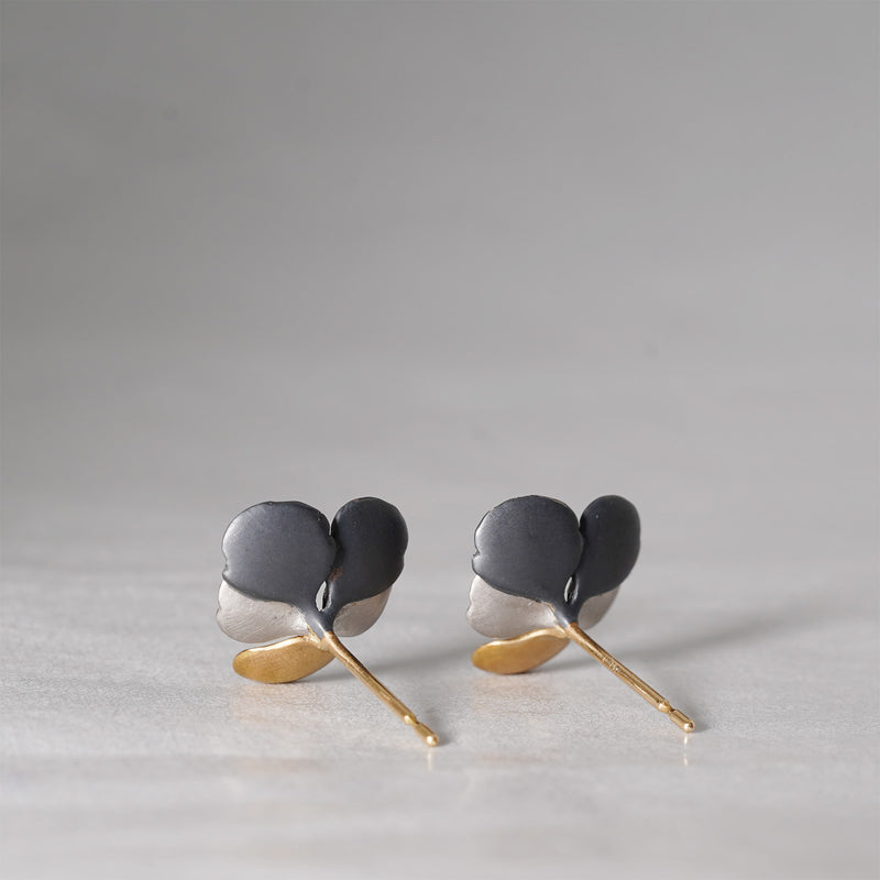 【-11/23限定】WATARU YAMAZAKI / Pierce 'Pansy' Pt,K18,K24,SV