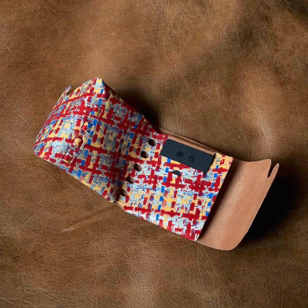 [Limited period]shosa / CP Wallet 3.5 red flocky