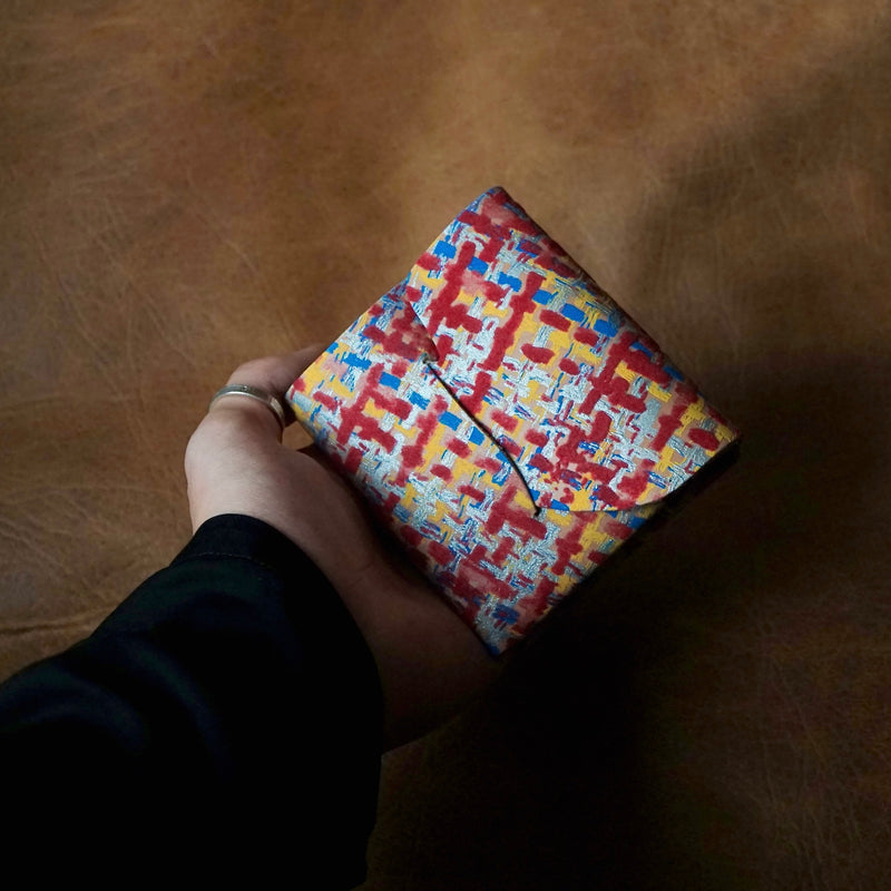 [Limited period]shosa / CP Wallet 3.5 red flocky