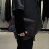 [Limited period]shosa / Clutch bag bridle paisley x burgundy
