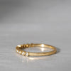 GICLAT / Round Half Eternity Ring K18YG G25R7Y (custom-order )