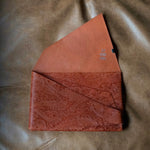 [Limited period]shosa / Clutch bag bridle paisley x orange
