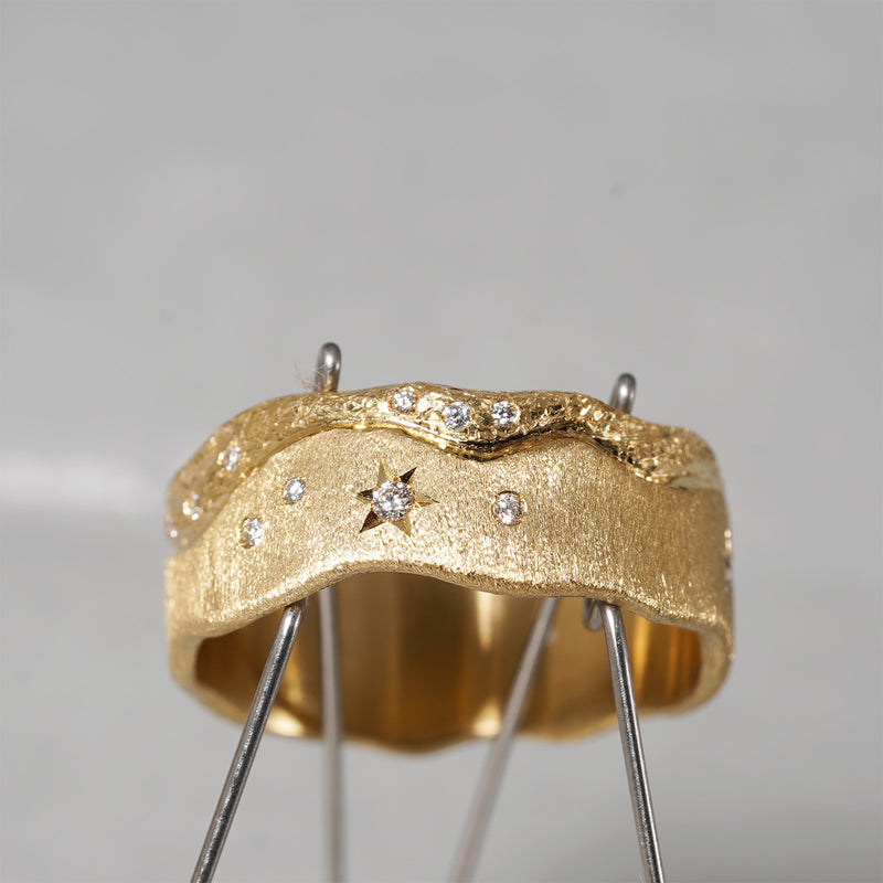 yumico lucau / Wave Ring  (05RW_yy)