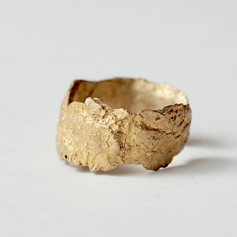 wada maki / 樹皮リング S brass A