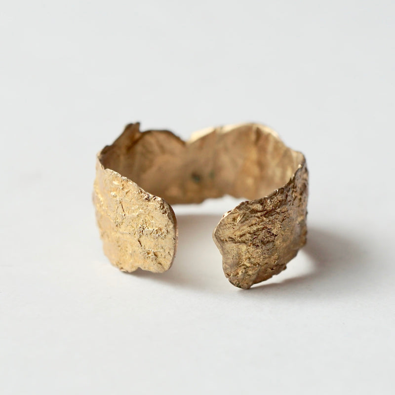 wada maki / 樹皮リング S brass A