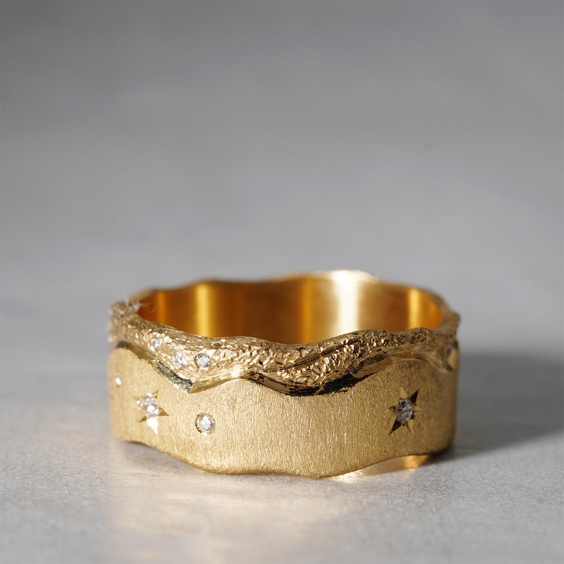 yumico lucau / Wave Ring  (05RW_yy)