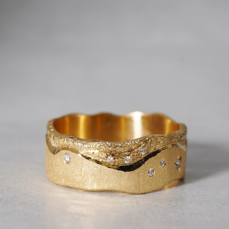 yumico lucau / Wave Ring  (05RW_yy)