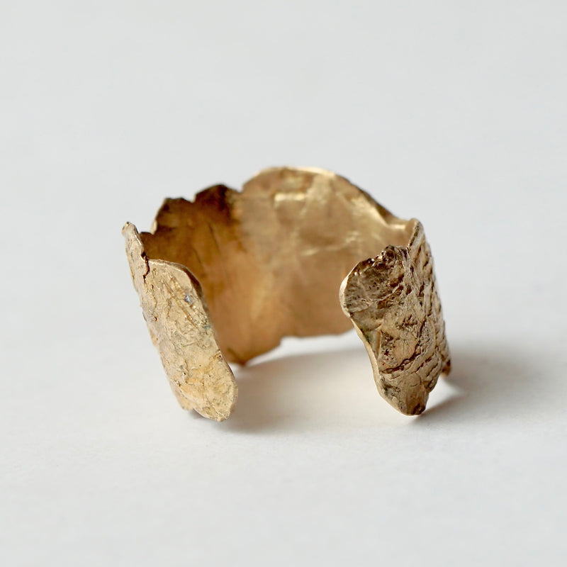 wada maki / 樹皮リング S brass B