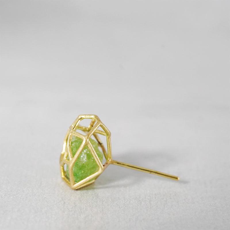 oro di oco / kakeraのピアス ハート ガーネット