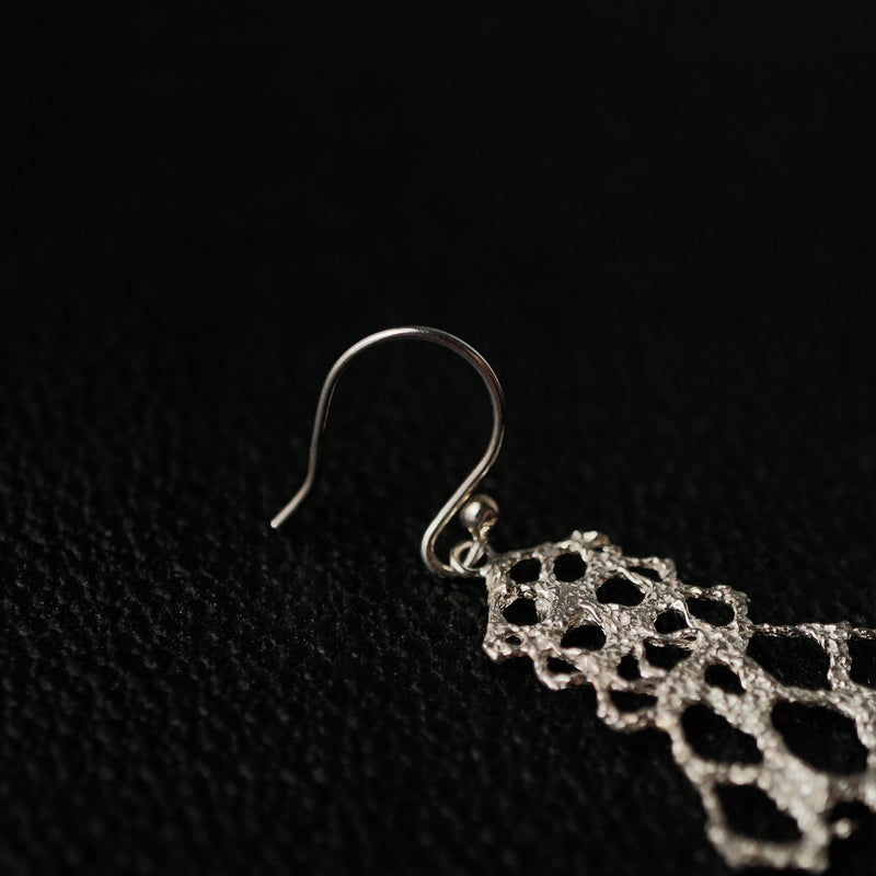 emme / antique lace ピアス（SIL1071）