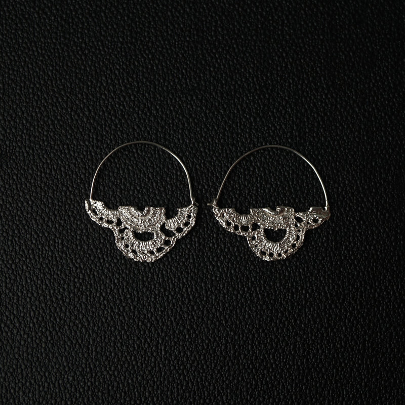 emme / antique lace ピアス（SIL1158）