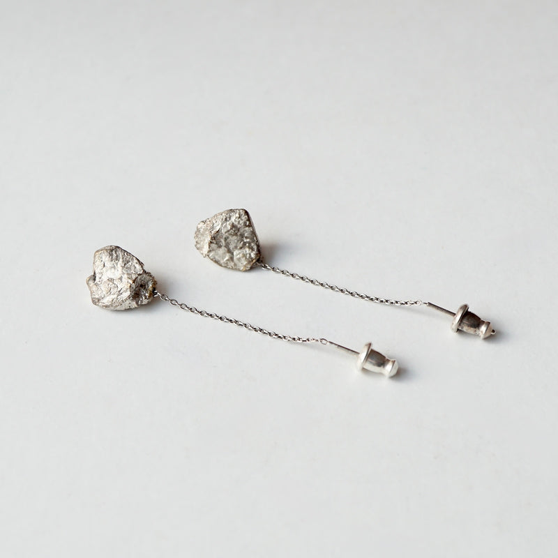 wada maki / 石を惑星に見立てる気持ち ピアス SV