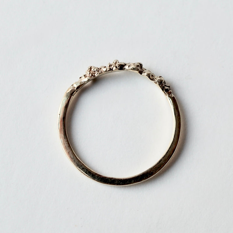 wada maki / Tenkawa Ring Sand (Top Only) K10YG