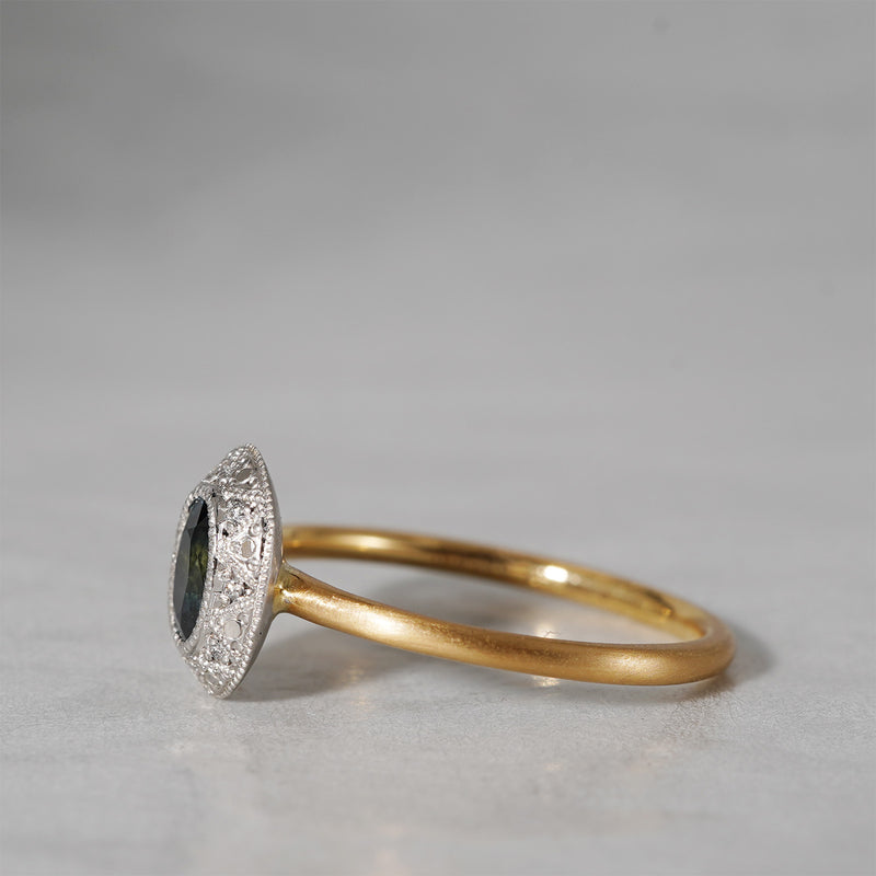 クレイユ ファイアンスフィン オクトゴナル ダイヤリム A 7/27限定】A-Y2 / Green Sapphire Ring – Fuligo / Fuligoshed