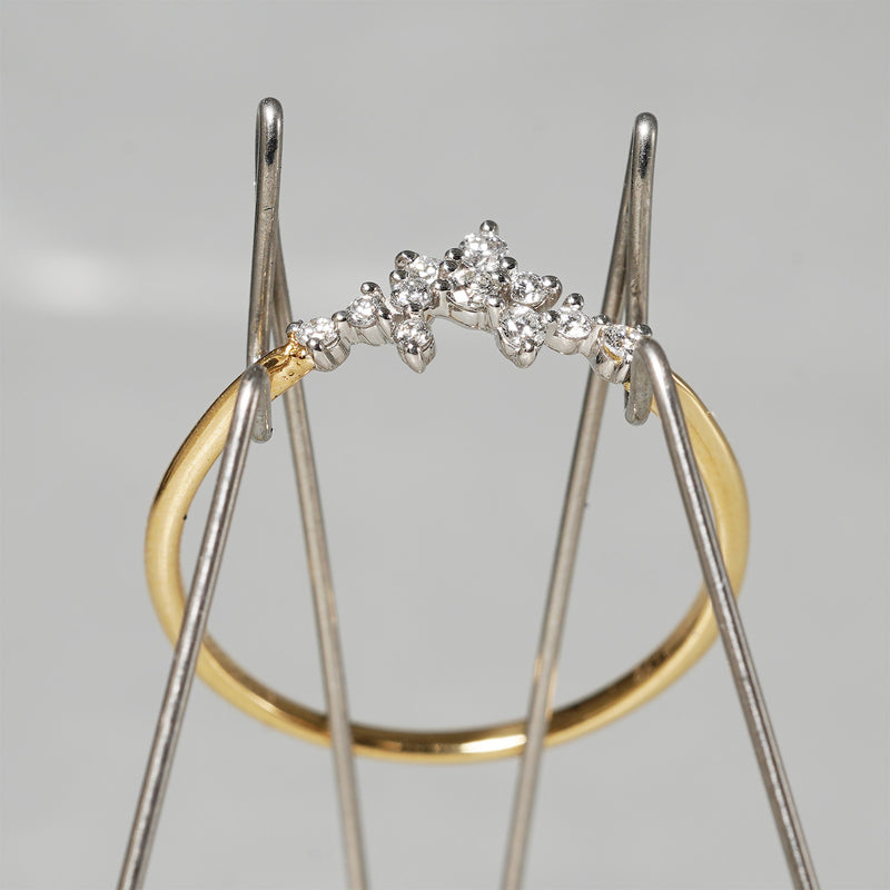 RINGO【レア】クレイユモントロー Muguet金彩プレート②花リム RINGO様専用【レア】クレイユモントロー Muguet金彩プレート②花