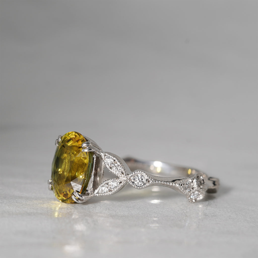 【-7/27限定】A-Y2 / Yellow Sapphire Ring