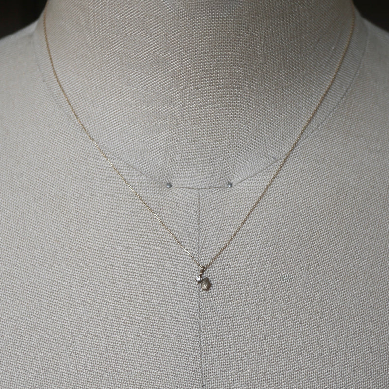 wada maki / rice necklace K10YG