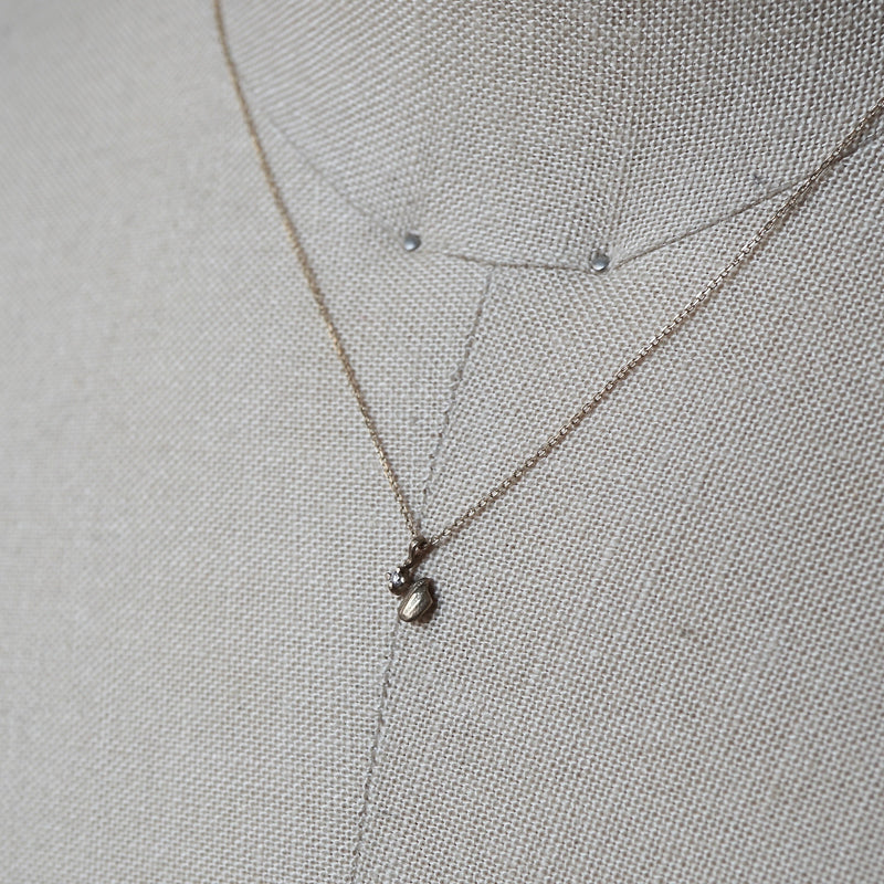 wada maki / rice necklace K10YG