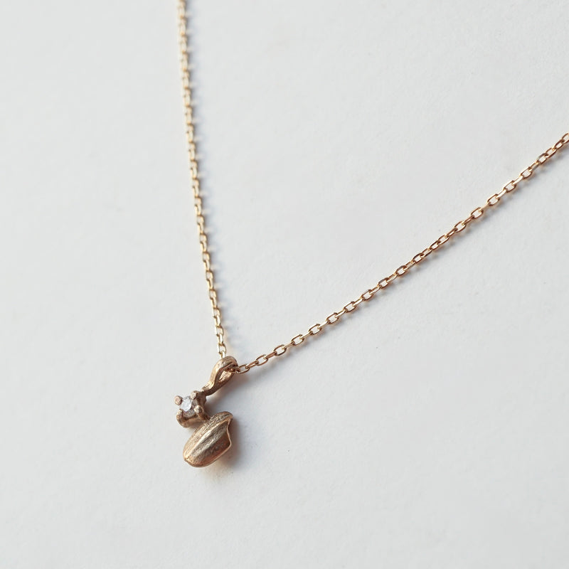 wada maki / rice necklace K10YG