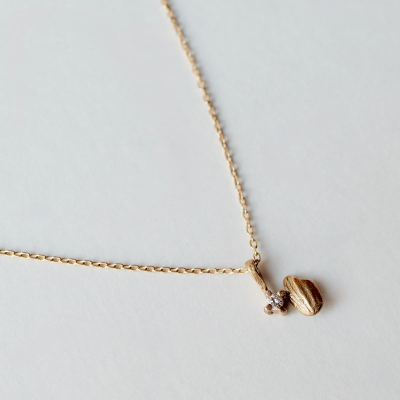 wada maki / rice necklace K10YG