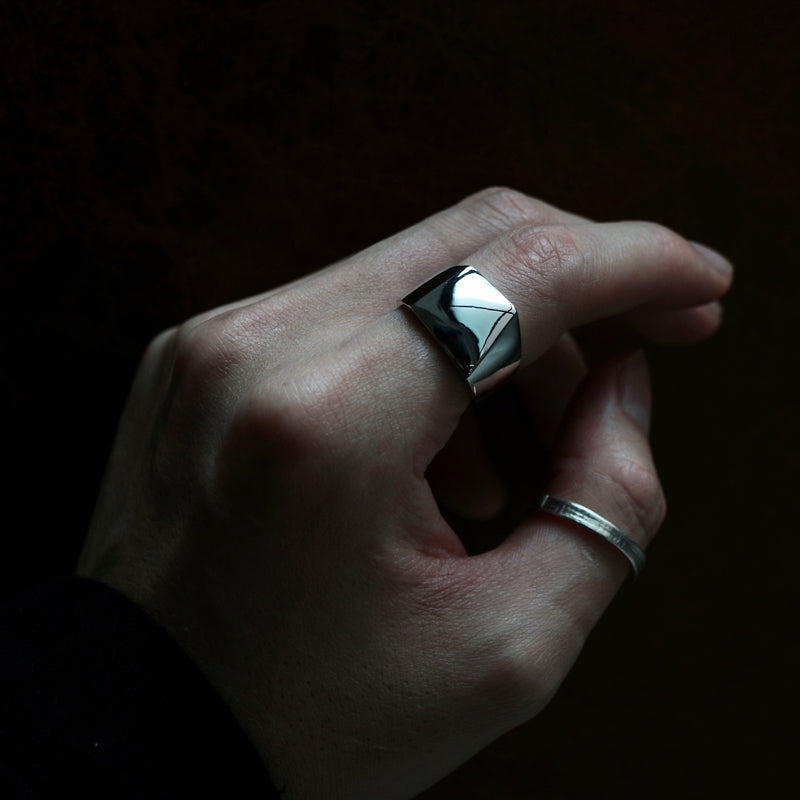 revie objects /〈BREAK〉fold ring (BR1-04)