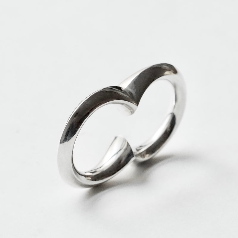 な*つ様 gifted リング GIFTED / IMPLOSION SPUR DOUBLE RING SV – Fuligo / Fuligoshed