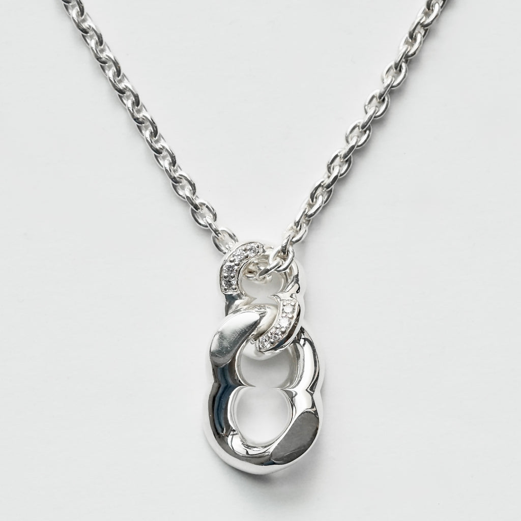 GIFTED / INVOLTA NECKLACE L SV – Fuligo / Fuligoshed