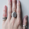 GIFTED / MIRRORED RING_Oval_L