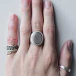 GIFTED / MIRRORED RING_Oval_L