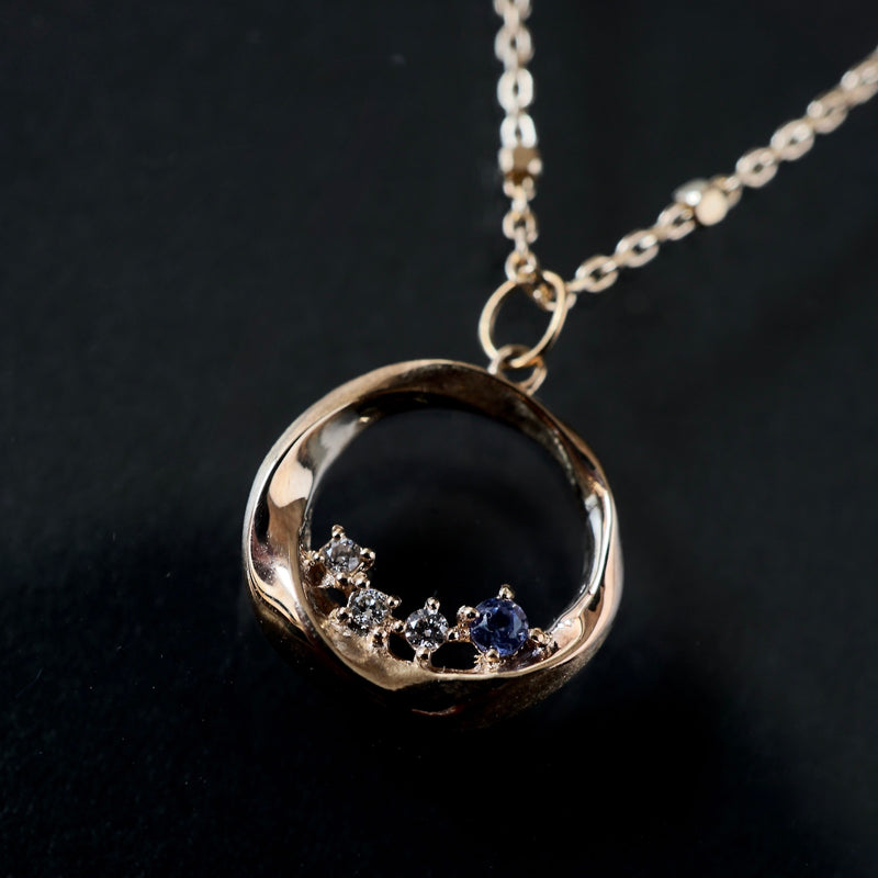 Wreath Necklace サファイア – Fuligo / Fuligoshed