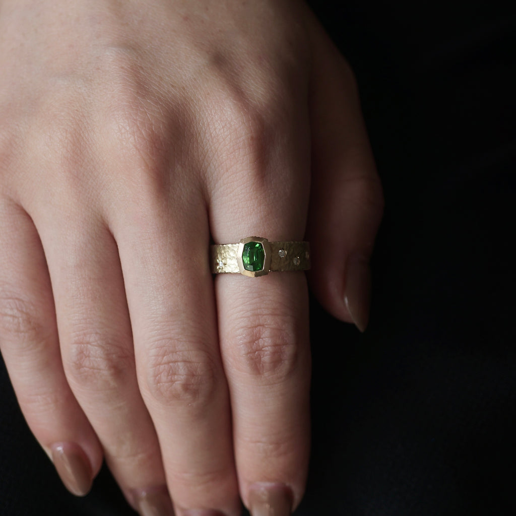 GERMEDEUR / Chrome Tourmaline Ring