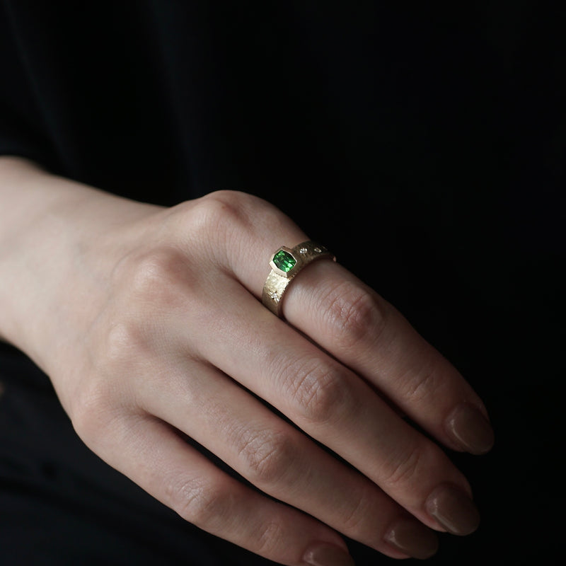 GERMEDEUR / Chrome Tourmaline Ring