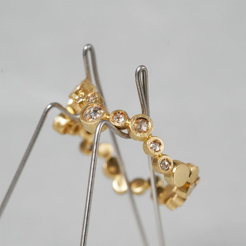 【-8/31 期間限定】19un-neuf / Dot Stella ring Diamond LR186125