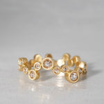 【-8/31 期間限定】19un-neuf / Dot Stella ring Diamond LR186125