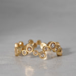 【-8/31 期間限定】19un-neuf / Dot Stella ring Diamond LR186125