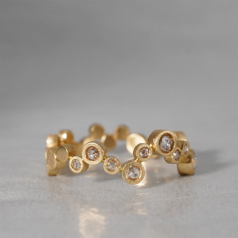 【-8/31 期間限定】19un-neuf / Dot Stella ring Diamond LR186125