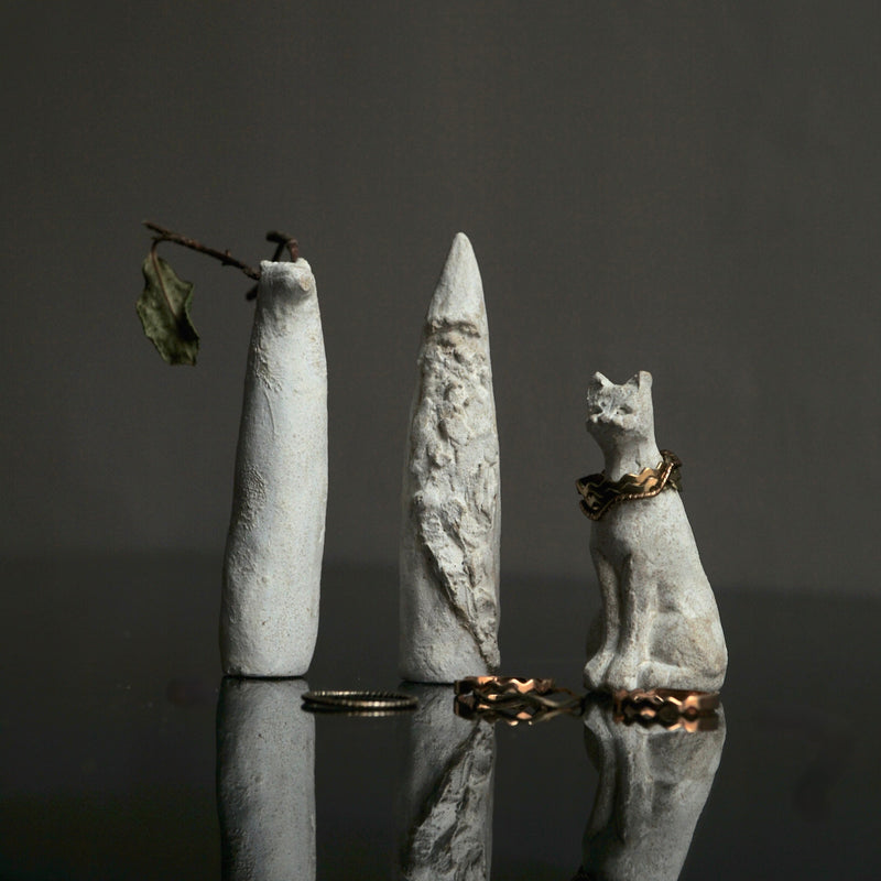 [Limited time] Tomoko Warabino / 26.Cat ring holder