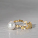 【-8/31 期間限定】19un-neuf / Dot Breath of stars ring Diamond LR20913