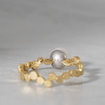 【-8/31 期間限定】19un-neuf / Dot Breath of stars ring Diamond LR20913