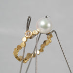 【-8/31 期間限定】19un-neuf / Dot Breath of stars ring Diamond LR20913