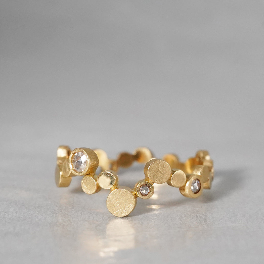 [韓国人気ジュエリー] nff Heart Looping Ring chrome-hearts-ntfl-22k-gold-