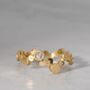 【-8/31 期間限定】19un-neuf / Dot seven stars ring Diamond LR18414