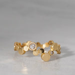 【-8/31 期間限定】19un-neuf / Dot seven stars ring Diamond LR18414