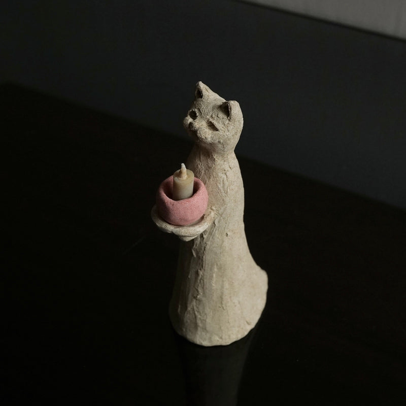 [Limited time] Tomoko Warabino / 20.Cat incense holder