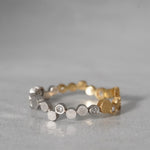 【-8/31 期間限定】19un-neuf / Dot Night and Day ring Diamond LR20813