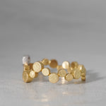 【-8/31 期間限定】19un-neuf / Dot Fullmoon ring Diamond LR18512